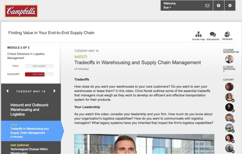 Innovative Training in Supply Chain Management